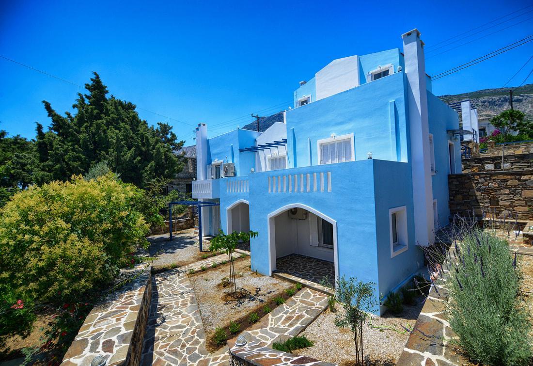 Апартаменты Peskesi Ikaria Айос-Кирикос Экстерьер фото